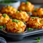 Thanksgiving Tater Tot Casserole Bites Easy Holiday Appetizer
