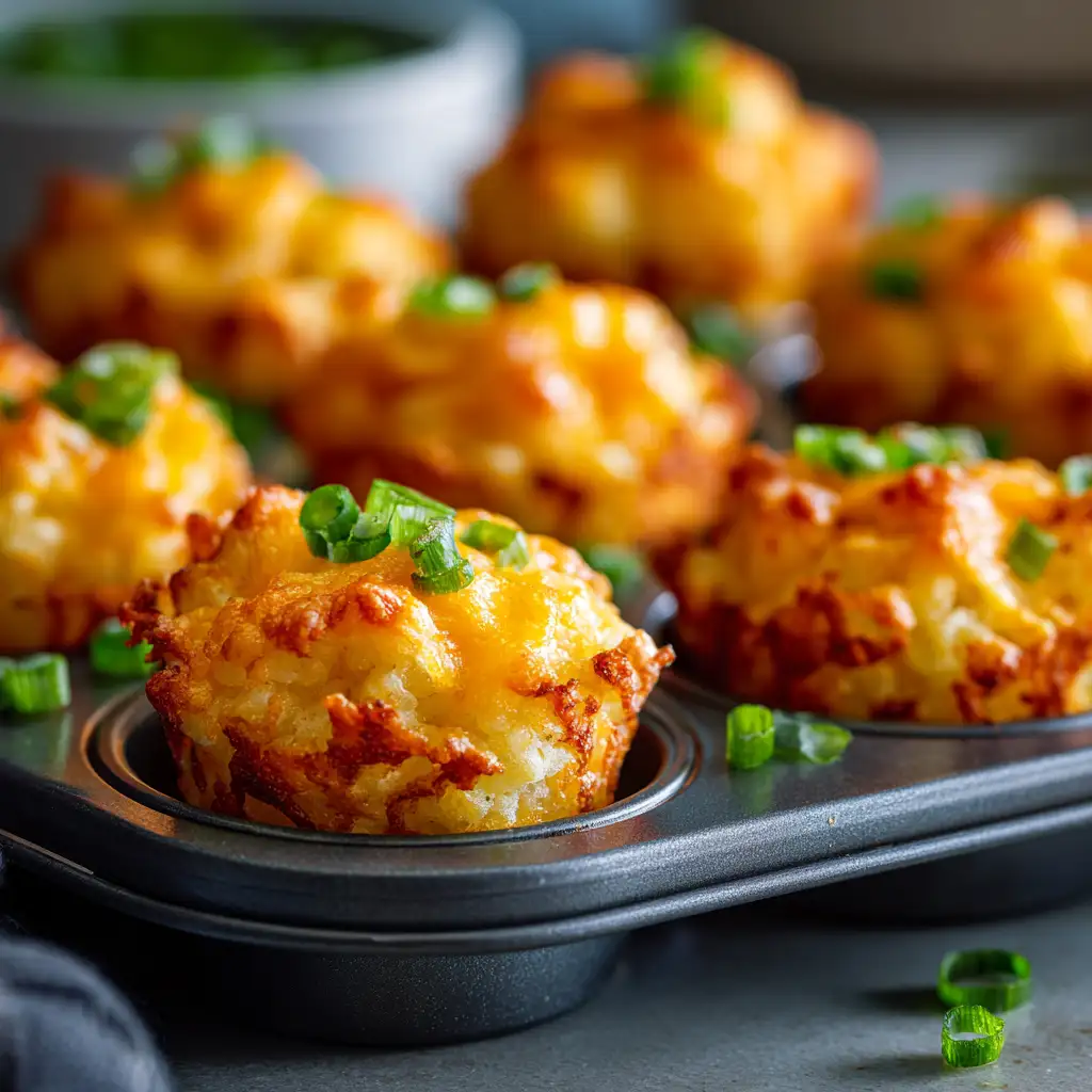 Thanksgiving Tater Tot Casserole Bites Easy Holiday Appetizer