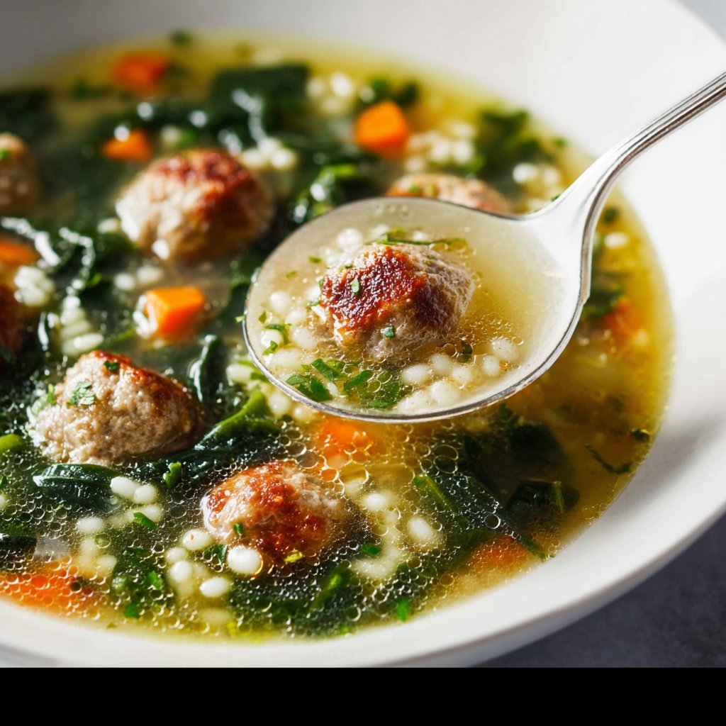 Italian Wedding Soup 1 Italian Wedding Soup