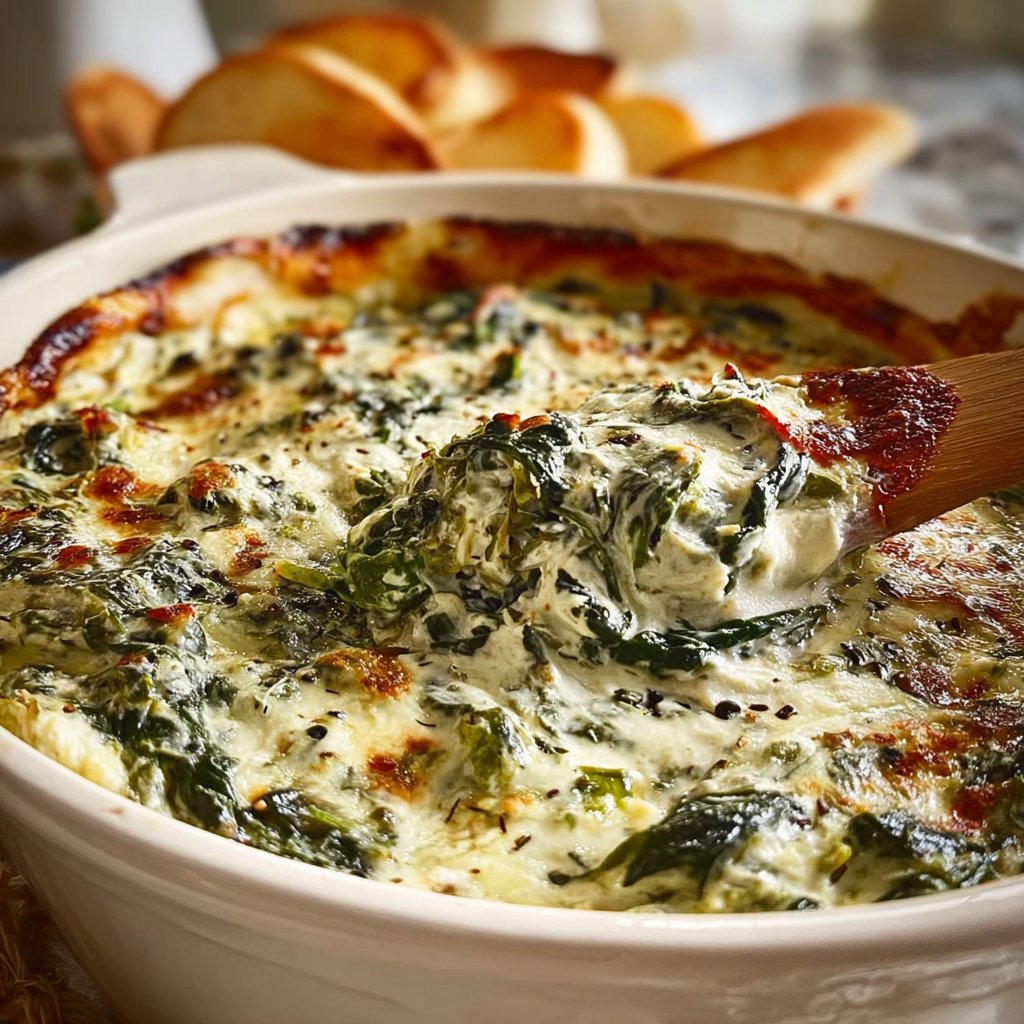 Creamy Spinach Dip 1 Creamy Spinach Dip