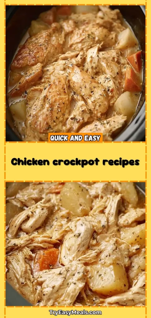 Chicken crockpot recipes 1 Delicious Slow Cooker Chicken And Gravy Recipes for Easy Meals