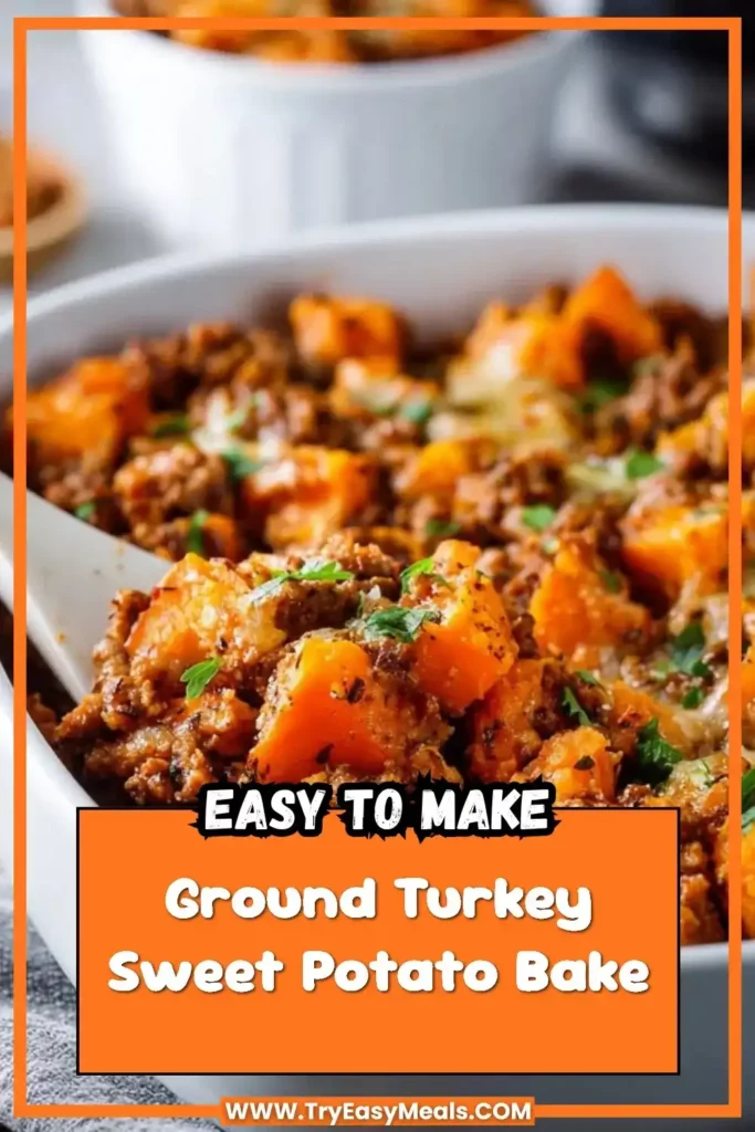 Ground Turkey Sweet Potato Bake 1 Healthy Ground Turkey Sweet Potato Bake Easy Meal Prep Dinner Ideas