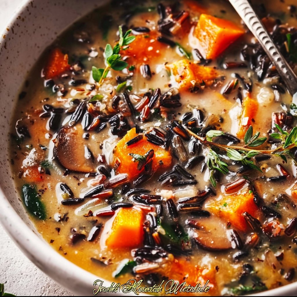 Vegan Wild Rice Soup 1 Vegan Wild Rice Soup