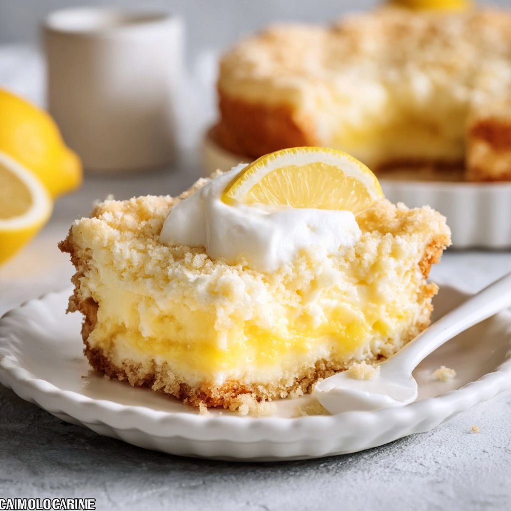 Lemon Cream Cheese Dump Cake Recipe 1 Lemon Cream Cheese Dump Cake Recipe
