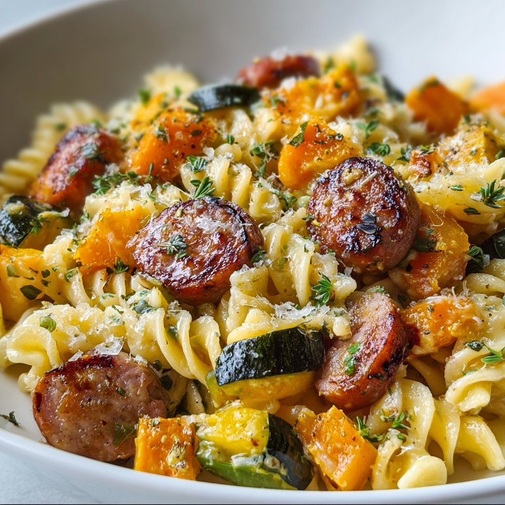Autumn Sausage Pasta Squash: Amazing 25-Min Fall Favorite 1 Autumn Sausage Pasta Squash: Amazing 25-Min Fall Favorite