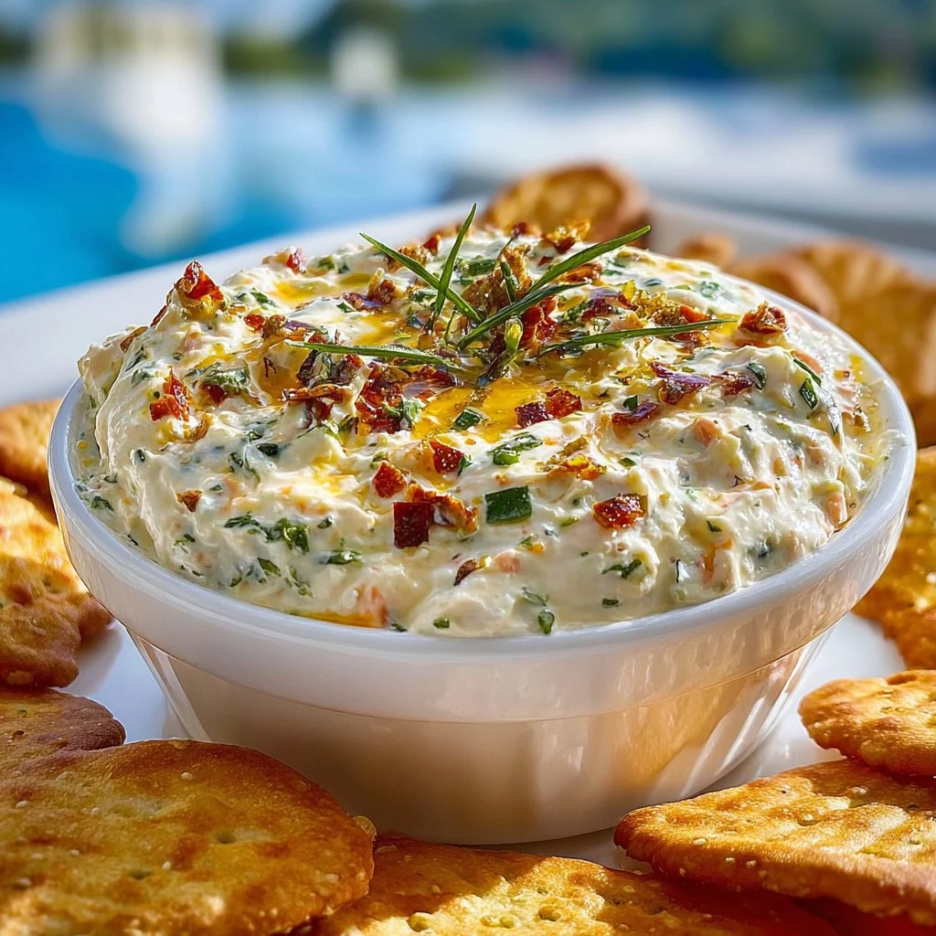Creamy Rotel Ranch Dip served in a bowl with tortilla chips