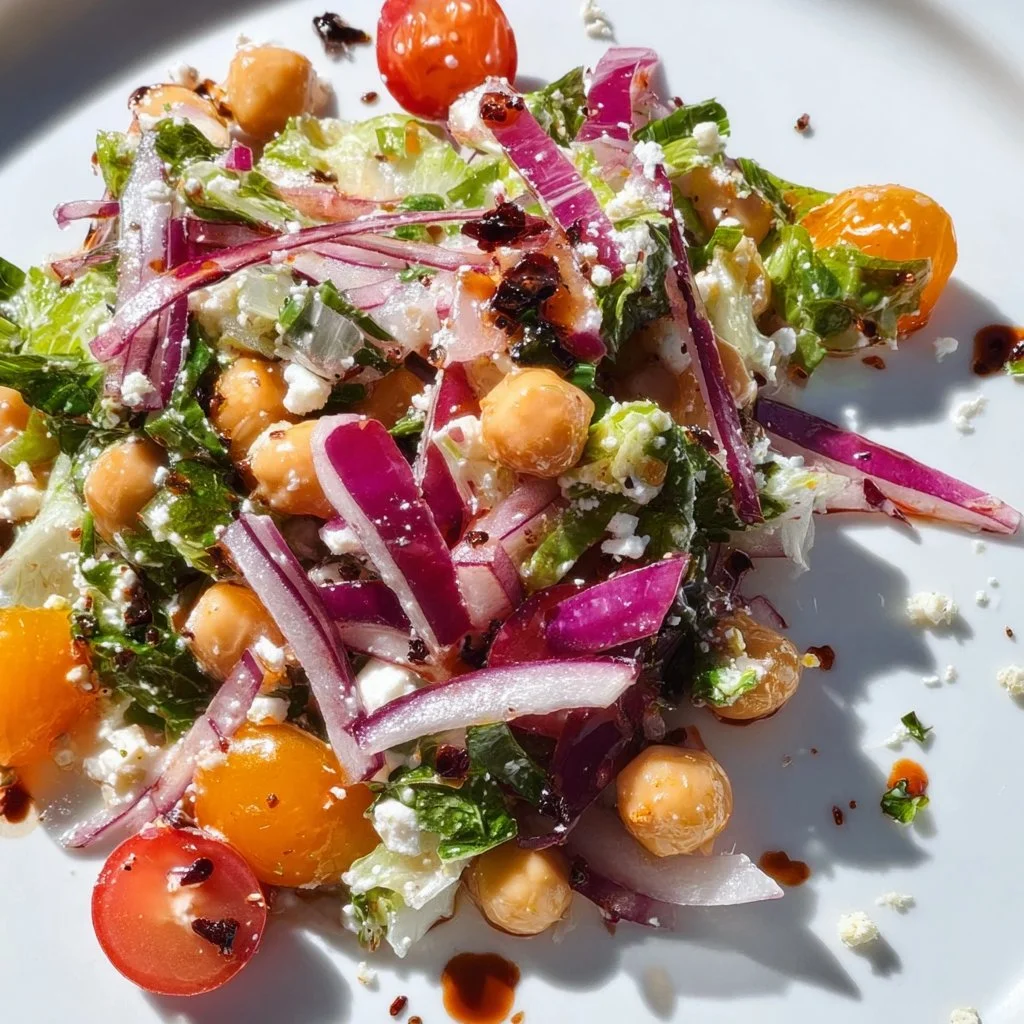 Bowl of delicious Divorce Salad showcasing vibrant ingredients and fresh flavors.