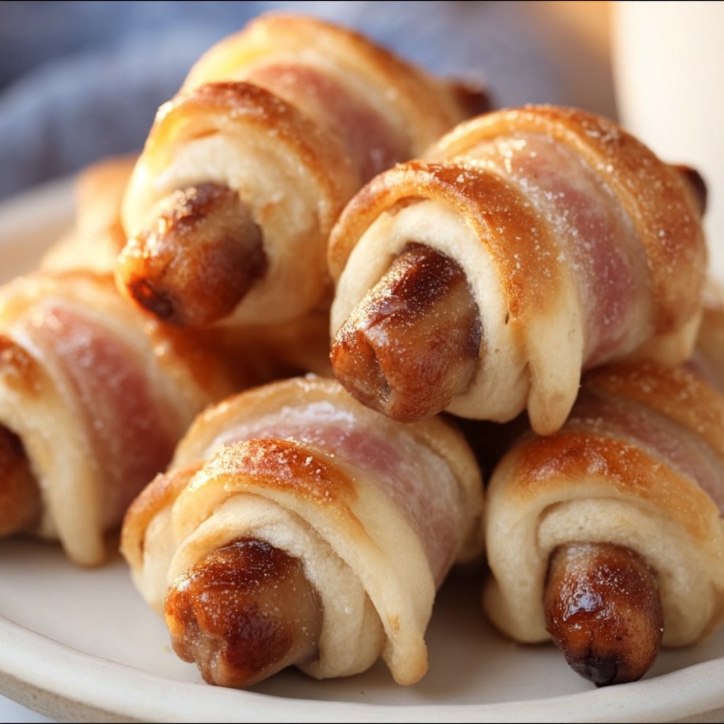 Breakfast Pigs in a Blanket 1 Breakfast Pigs in a Blanket