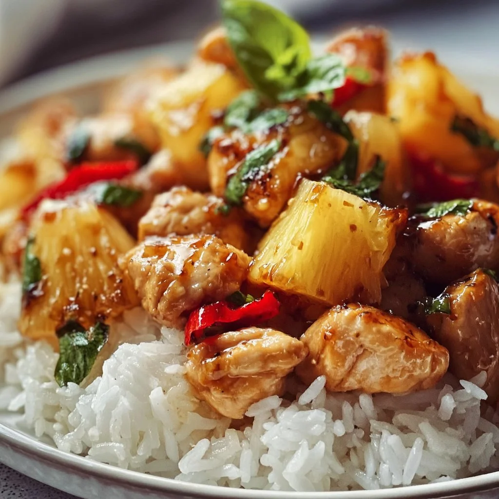Pineapple Chicken and Rice: Sweet, Savory, Effortlessly Easy