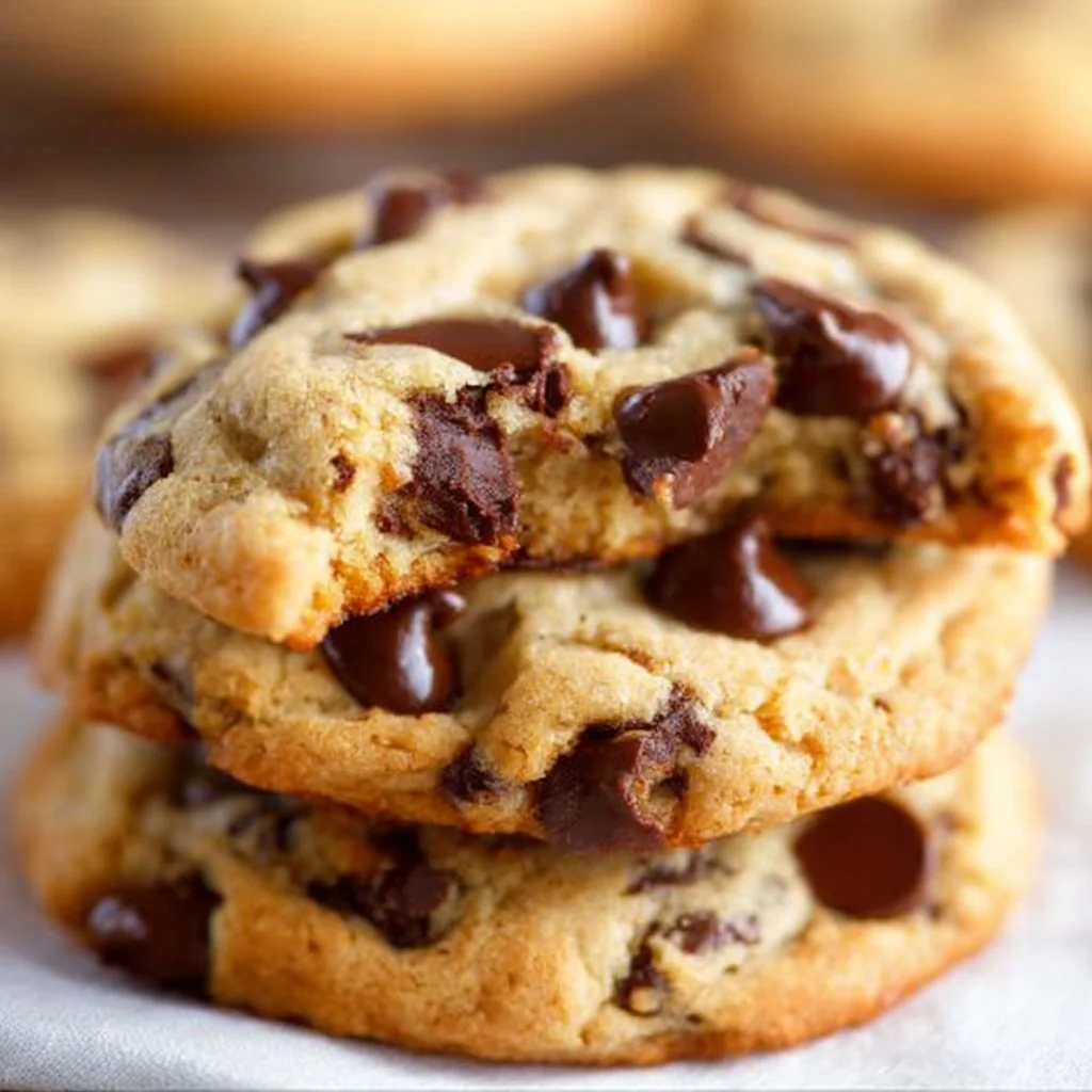 Freshly baked soft batch cookies on a cooling rack