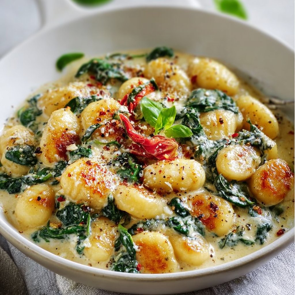 Creamy Vegan Gnocchi Skillet 1 Creamy Vegan Gnocchi Skillet