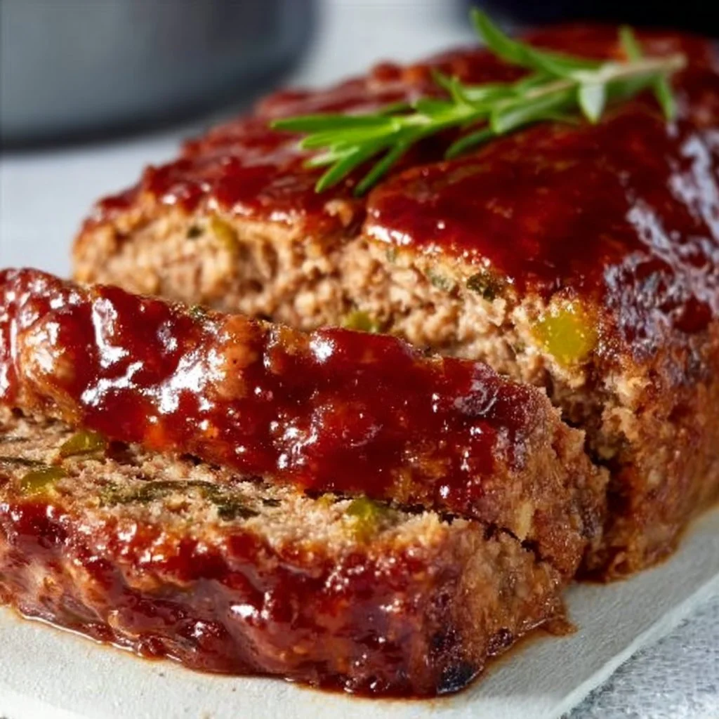 Gordon Ramsay's delicious meatloaf served with sides