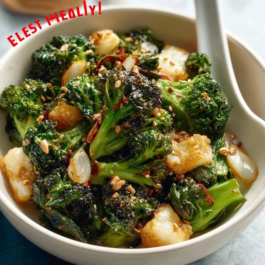 Copycat recipe of Panda Express Super Greens, a healthy vegetable dish