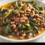 Savory Southern black eyed peas recipe with rich flavors and Southern spices