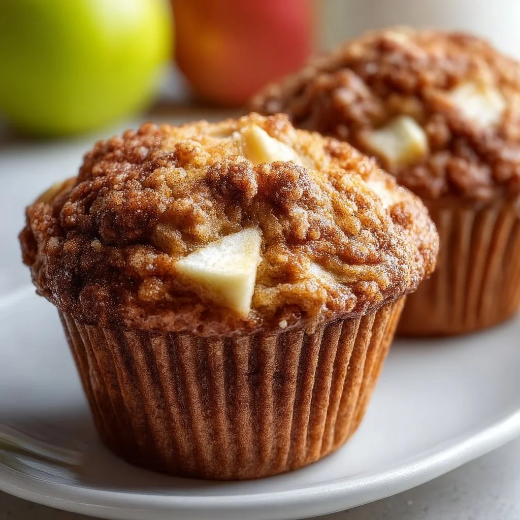 Apple Cinnamon Greek Yogurt Muffins 2 Healthy Apple Cinnamon Greek Yogurt Muffins