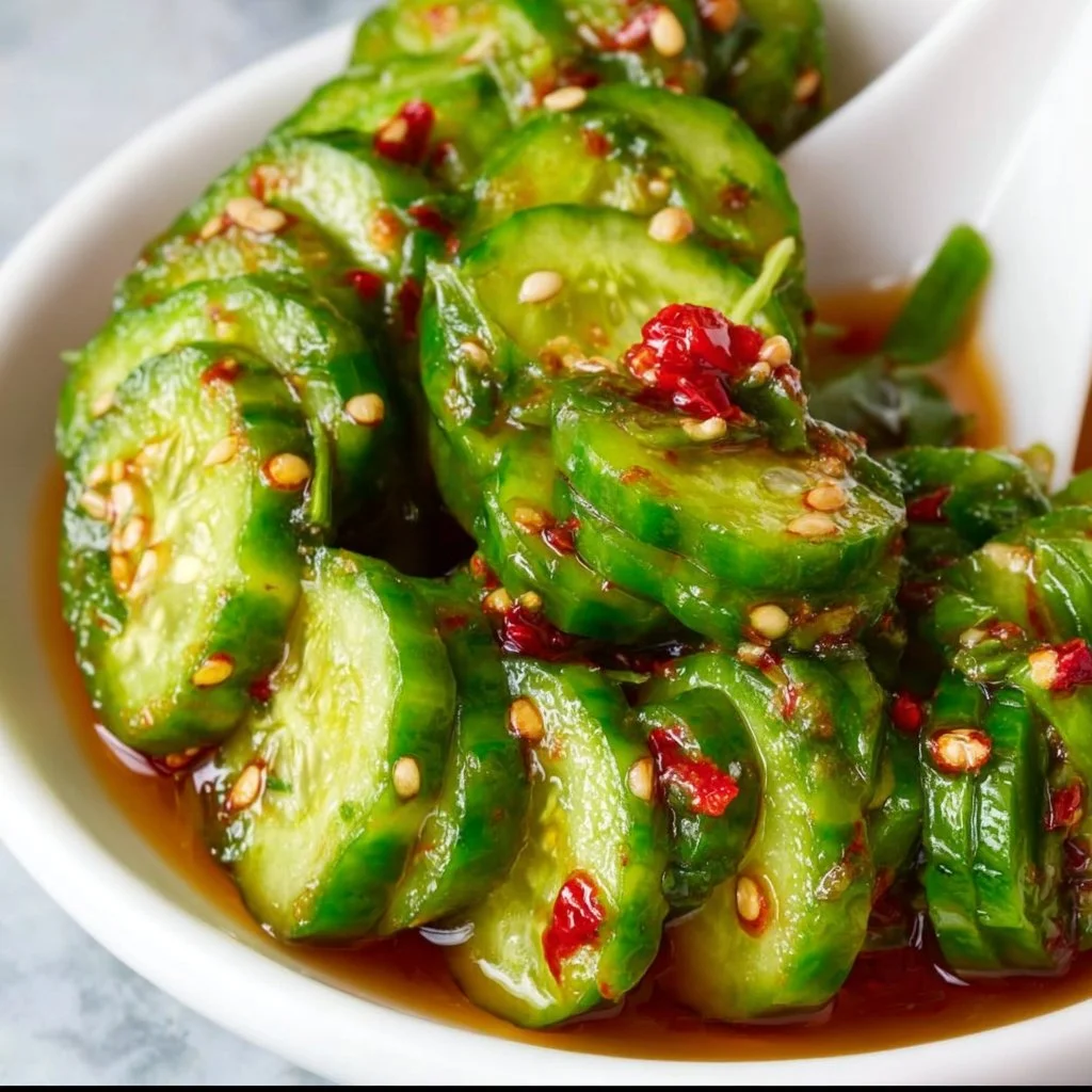 Asian Cucumber Salad 1 Asian Cucumber Salad