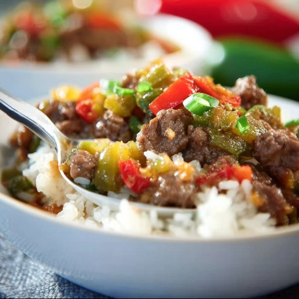 Pebber And Rice Beef and Pepper Rice Bowls