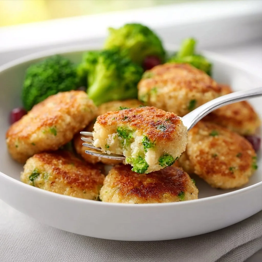 Chicken and Broccoli Nuggets 2 Healthy Chicken and Broccoli Nuggets