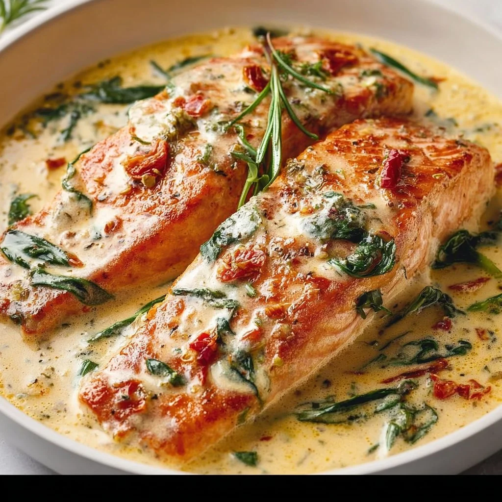 Creamy Tuscan Salmon 2 Creamy Tuscan Salmon