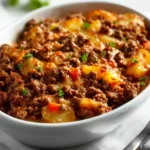 Hobo Casserole Ground Beef 3 Delicious hobo casserole with ground beef, vegetables, and cheese.