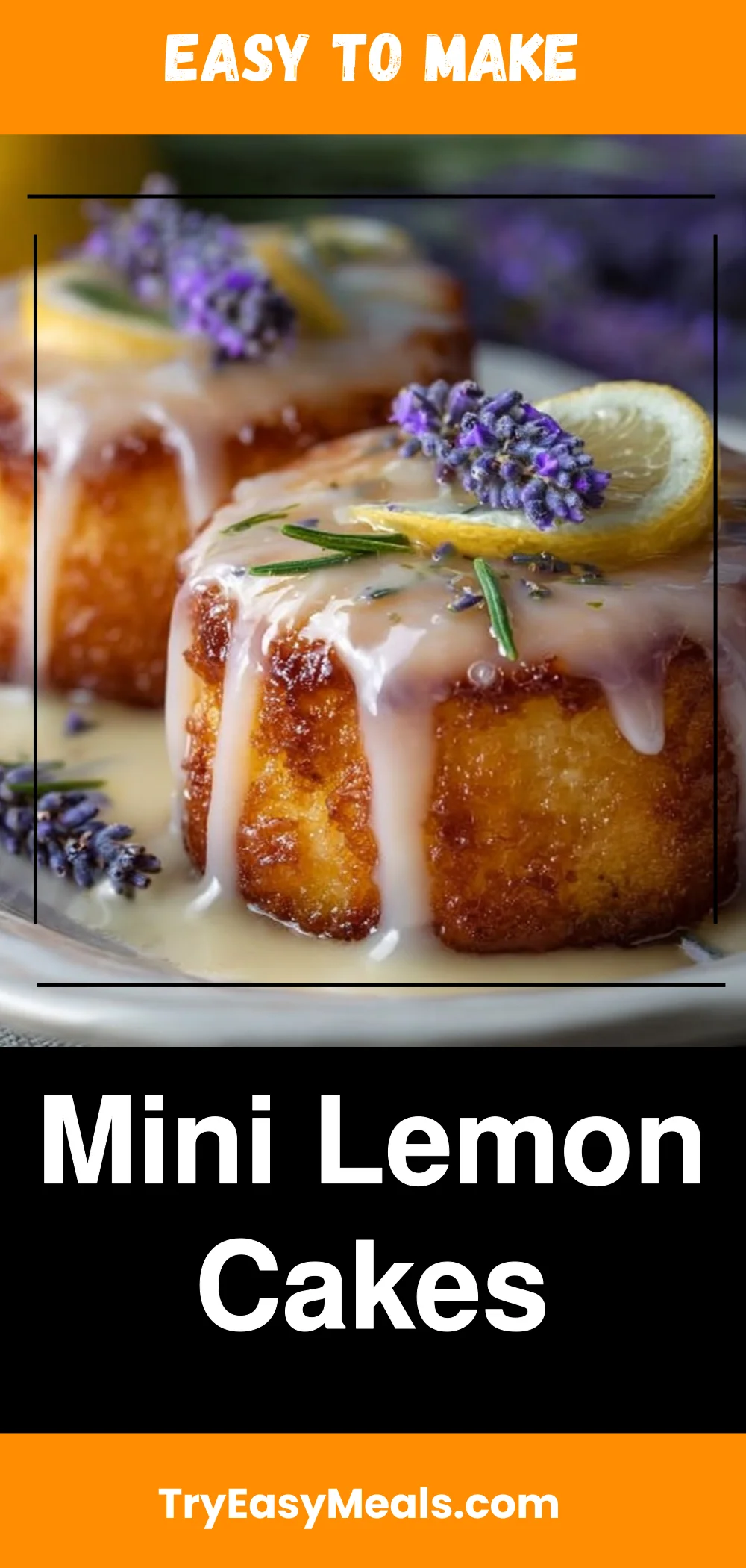Mini Lemon Cakes 1 Mini Lemon Cakes