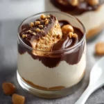 Peanut Butter Cup Cottage Cheese Mousse 3 Delicious Peanut Butter Cup Mousse made with cottage cheese