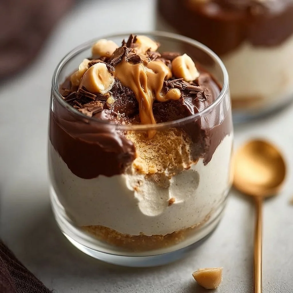 Peanut Butter Cup Cottage Cheese Mousse 2 Indulge Guilt-Free: Peanut Butter Cup Cottage Cheese Mousse