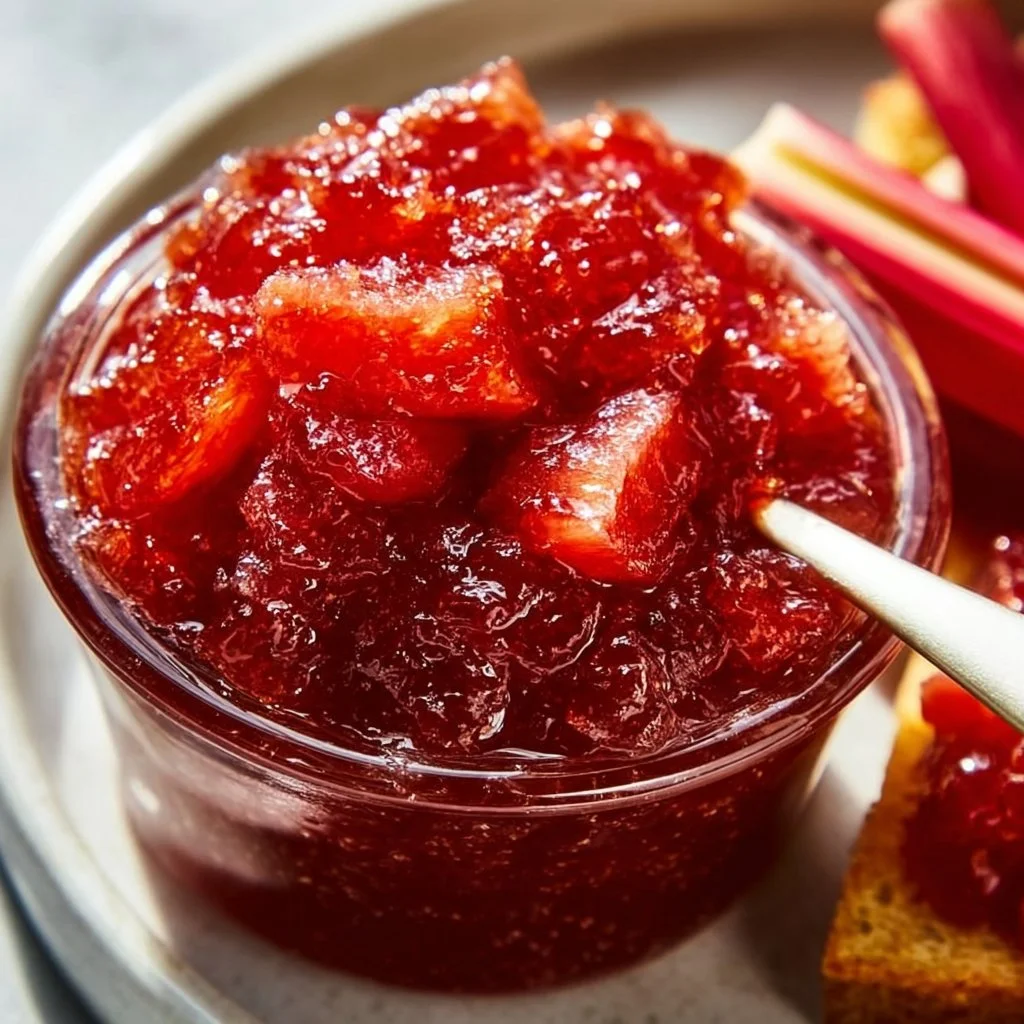 Rhubarb and Strawberry Jam 2 Rhubarb and Strawberry Jam: A Sweet Delight Awaits!