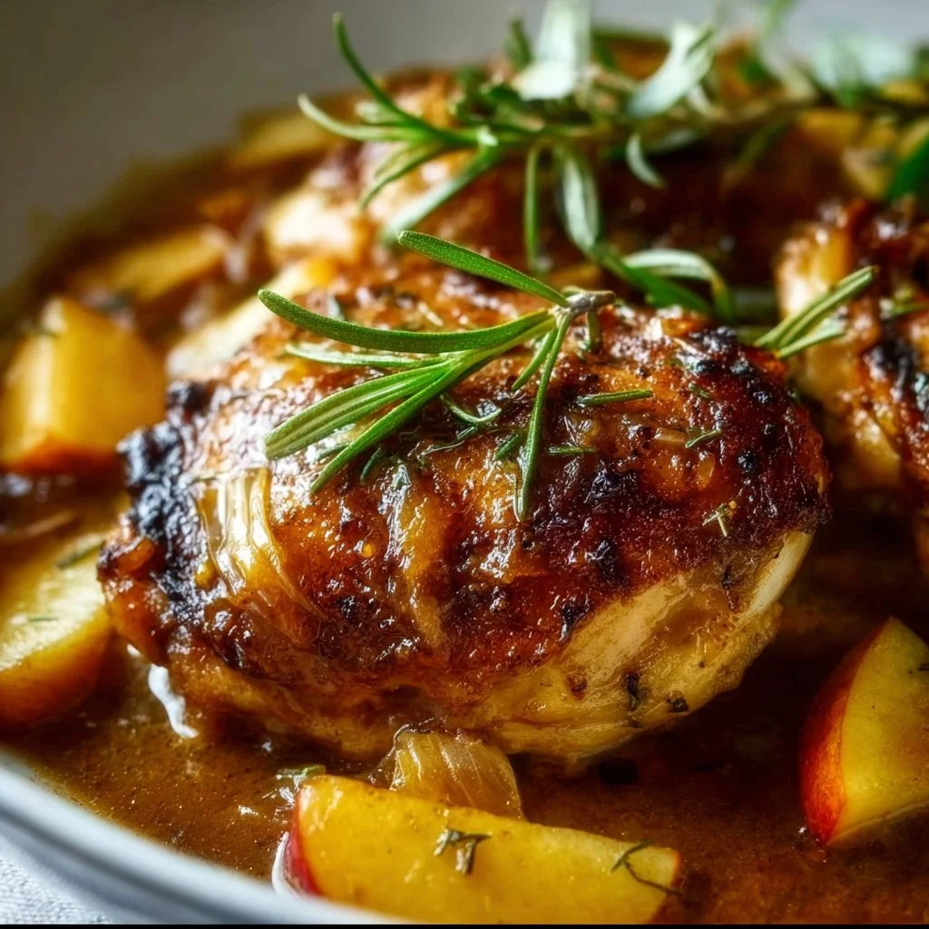 Rosemary Apple Cider Chicken 2 Rosemary Apple Cider Chicken Recipe