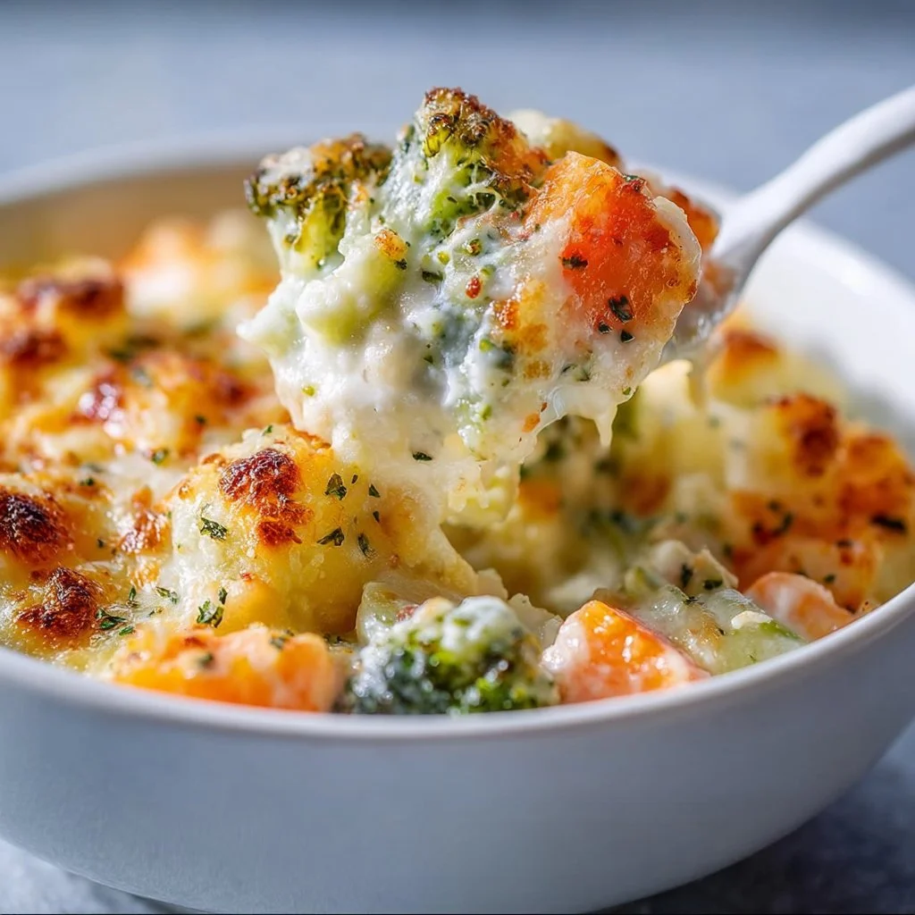 Winter Vegetable Casserole 2 Creamy Winter Vegetable Casserole