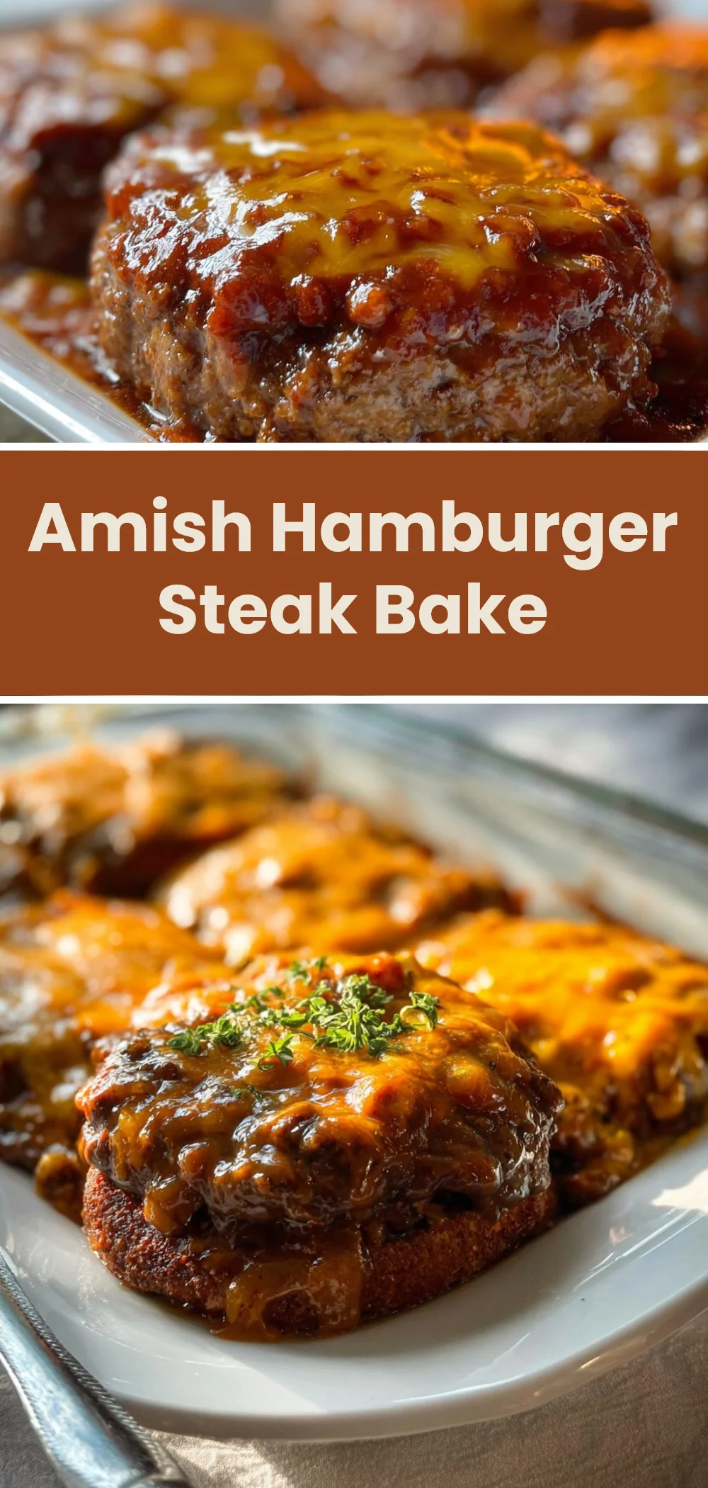 Amish Hamburger Steak Bake 1 Amish Hamburger Steak Bake