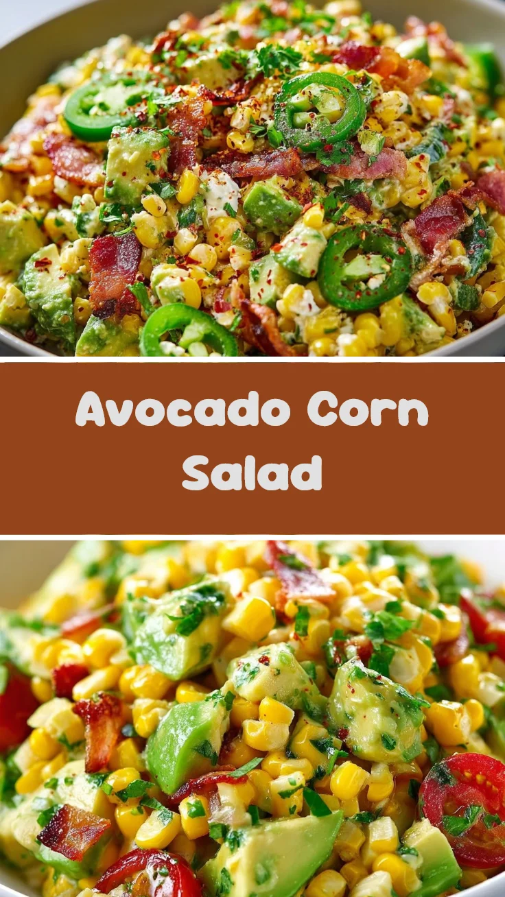Avocado Corn Salad 1 Avocado Corn Salad