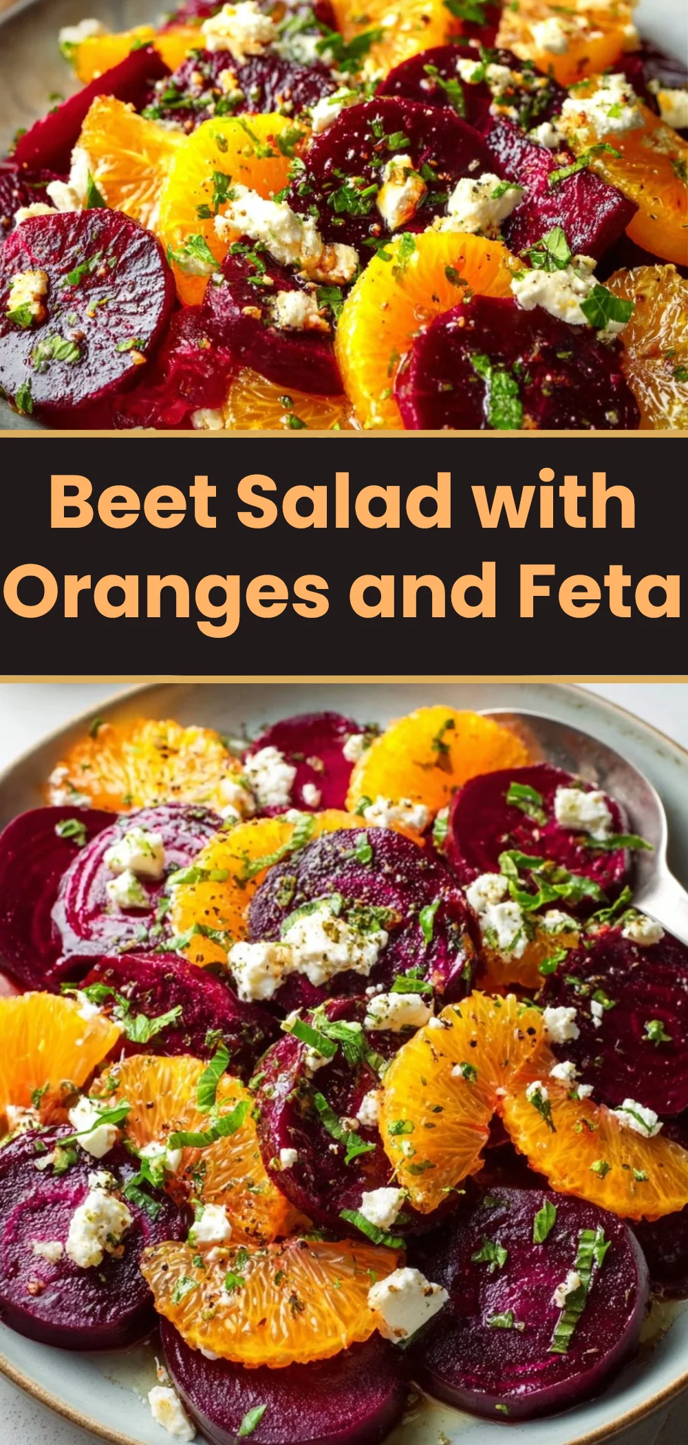 Beet Salad with Oranges and Feta 1 Beet Salad with Oranges and Feta