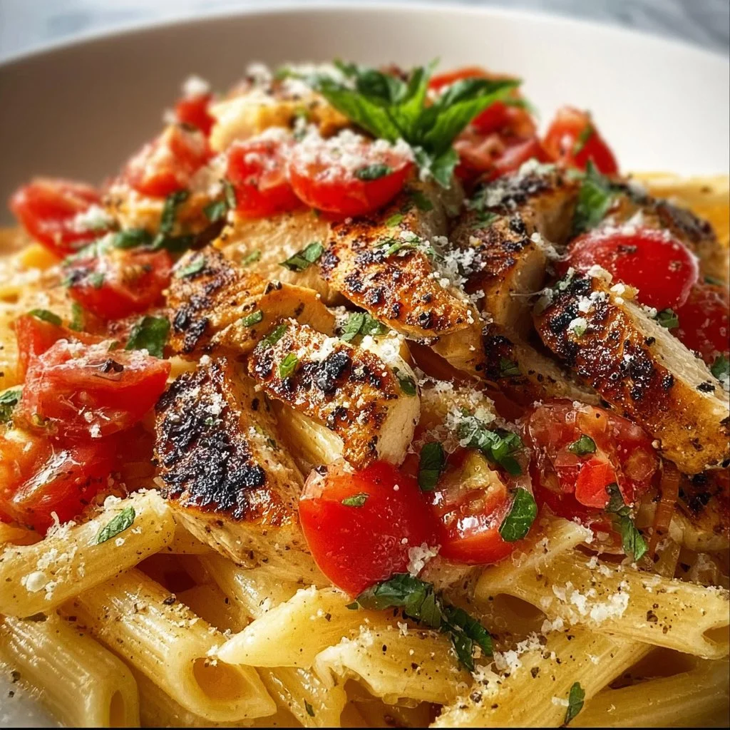 Bruschetta Chicken Pasta 2 Bruschetta Chicken Pasta