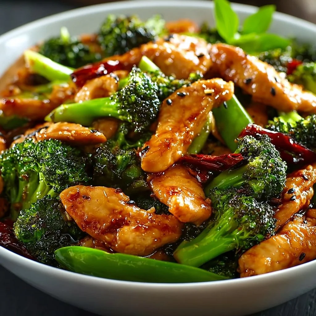 Chicken Stir-Fry with Broccoli Delight, a vibrant and healthy dish