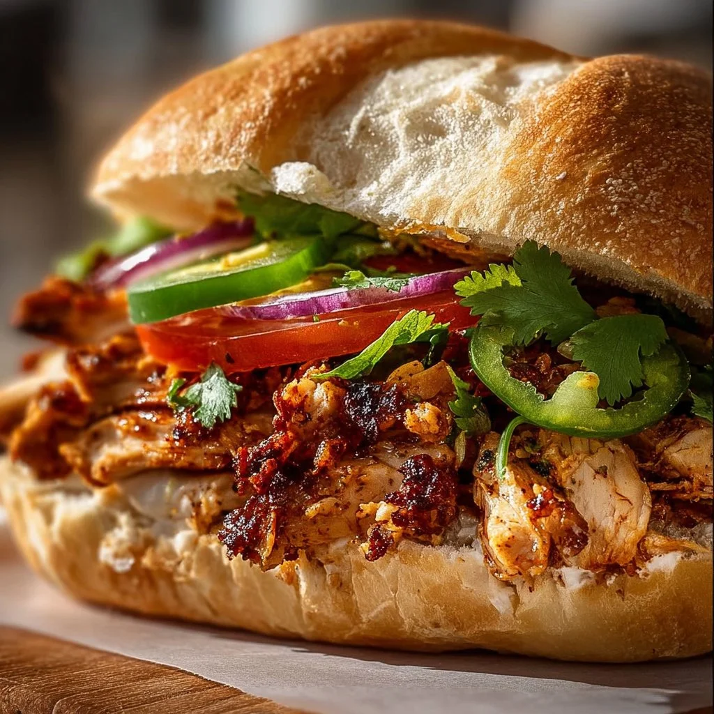 Chicken Torta Sandwich 2 Chicken Torta Sandwich
