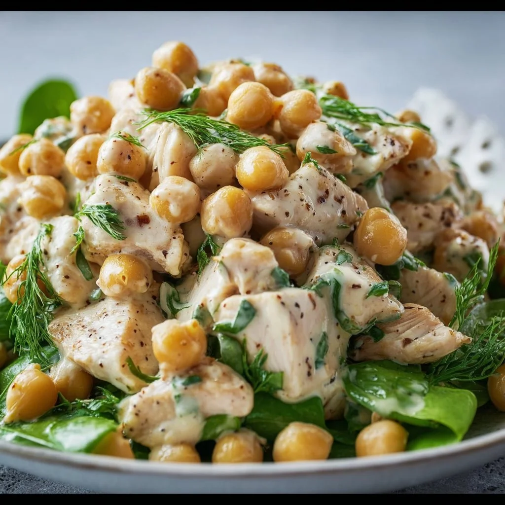 Chickpea Chicken Salad 2 Chickpea Chicken Salad