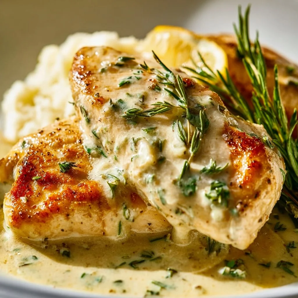 Creamy Lemon Herb Chicken 2 Creamy Lemon Herb Chicken: Easy & Flavorful Dinner Recipe