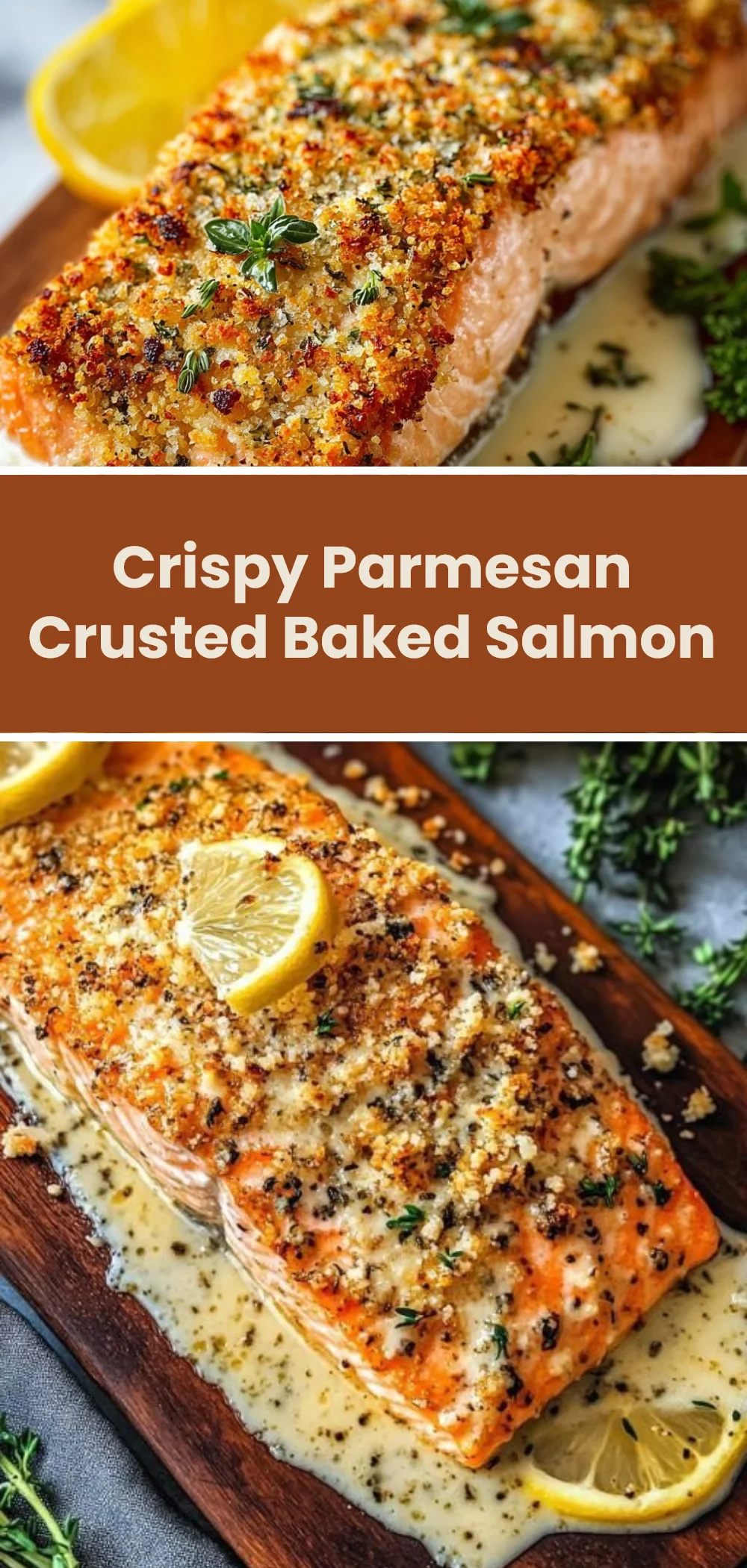 Crispy Parmesan Crusted Baked Salmon 1 Crispy Parmesan Crusted Baked Salmon