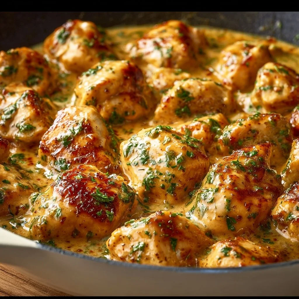 Easy Texas Roadhouse Butter Chicken Skillet recipe with rich spices and flavor.