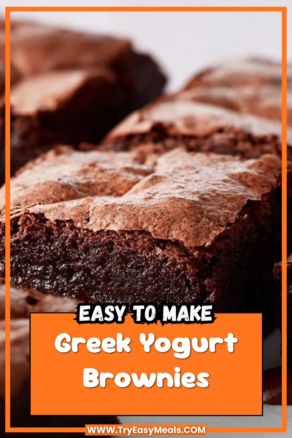 Greek Yogurt Brownies 1 Greek Yogurt Brownies