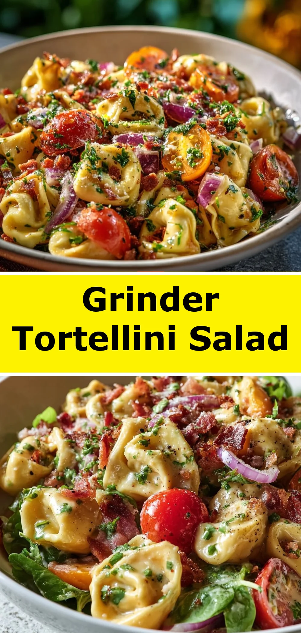 Grinder Tortellini Salad 1 Grinder Tortellini Salad
