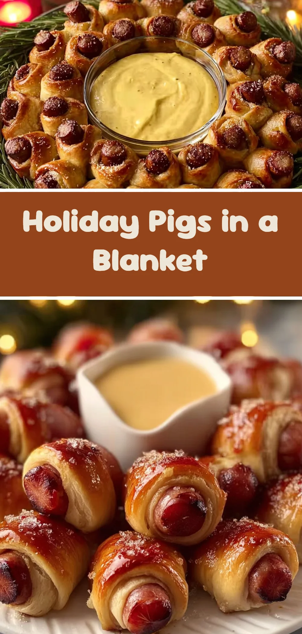 Holiday Pigs in a Blanket 1 Holiday Pigs in a Blanket