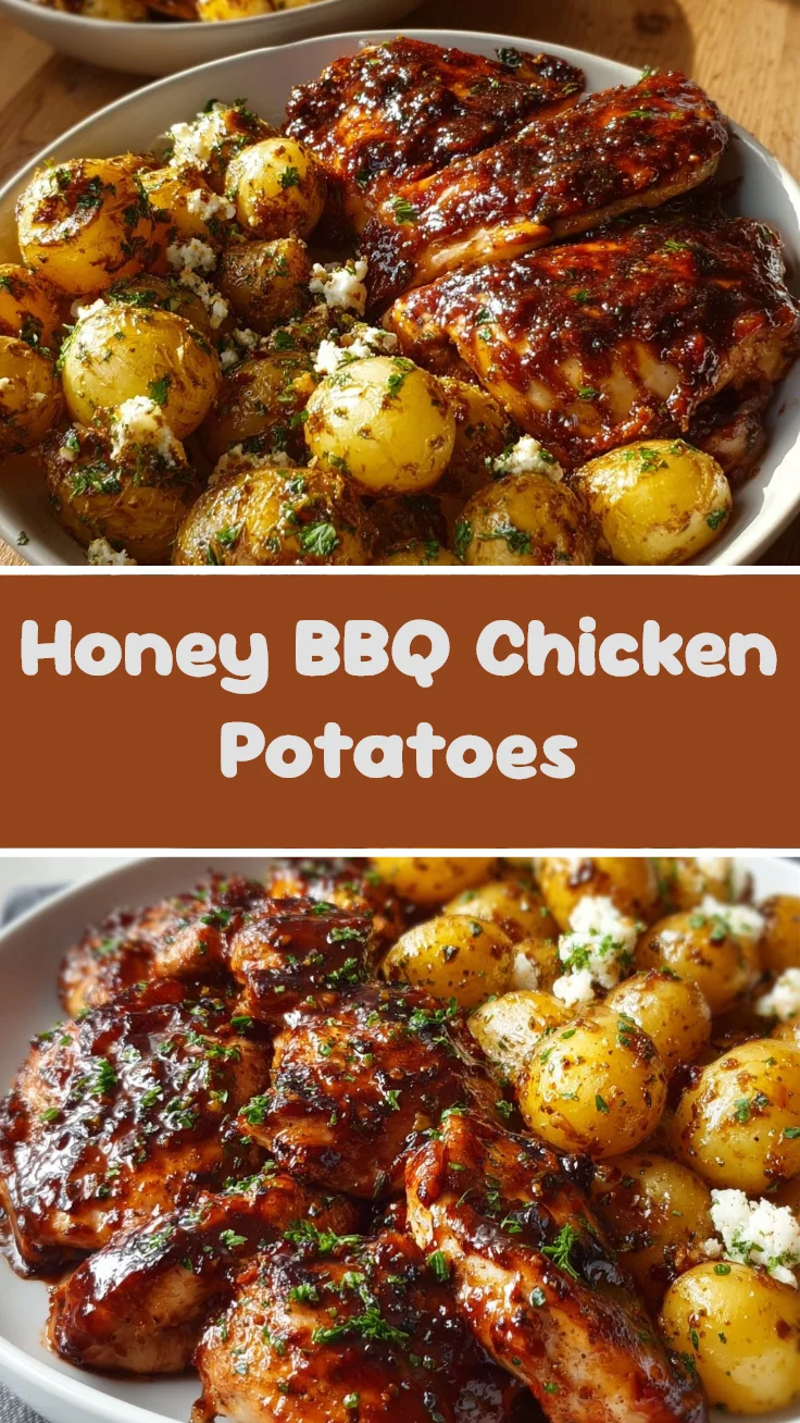 Honey BBQ Chicken Potatoes 1 Honey BBQ Chicken Potatoes