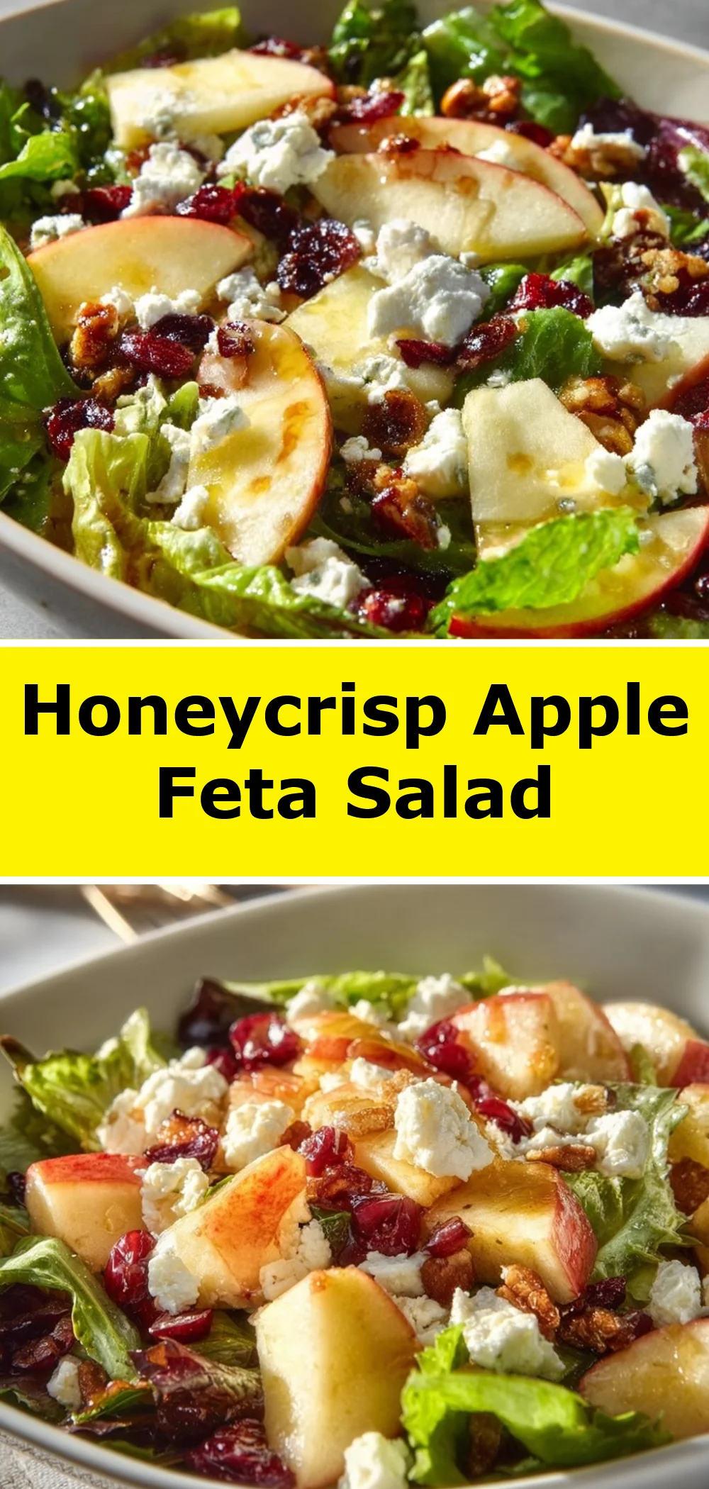 Honeycrisp Apple Feta Salad 1 Honeycrisp Apple Feta Salad