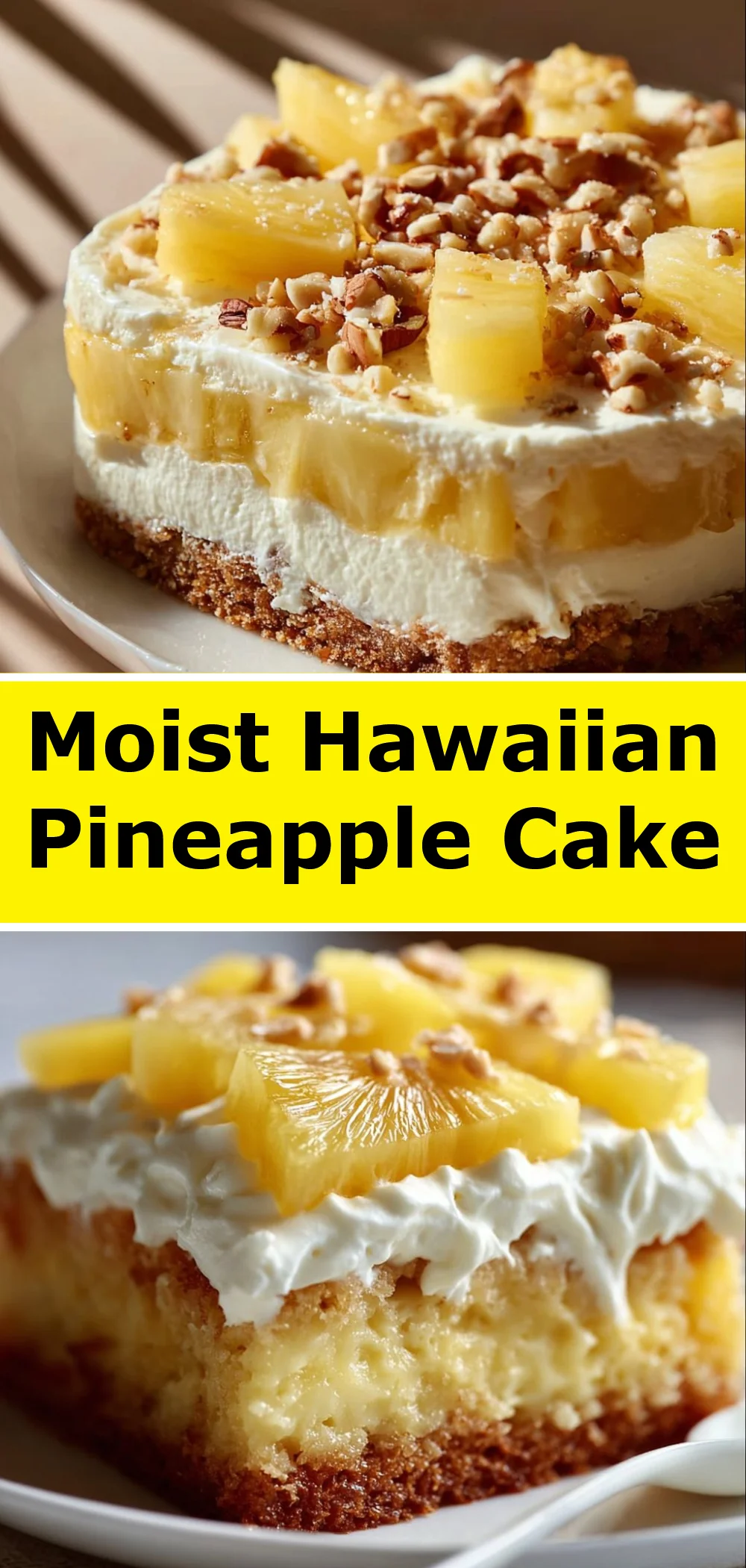 Moist Hawaiian Pineapple Cake 1 Moist Hawaiian Pineapple Cake