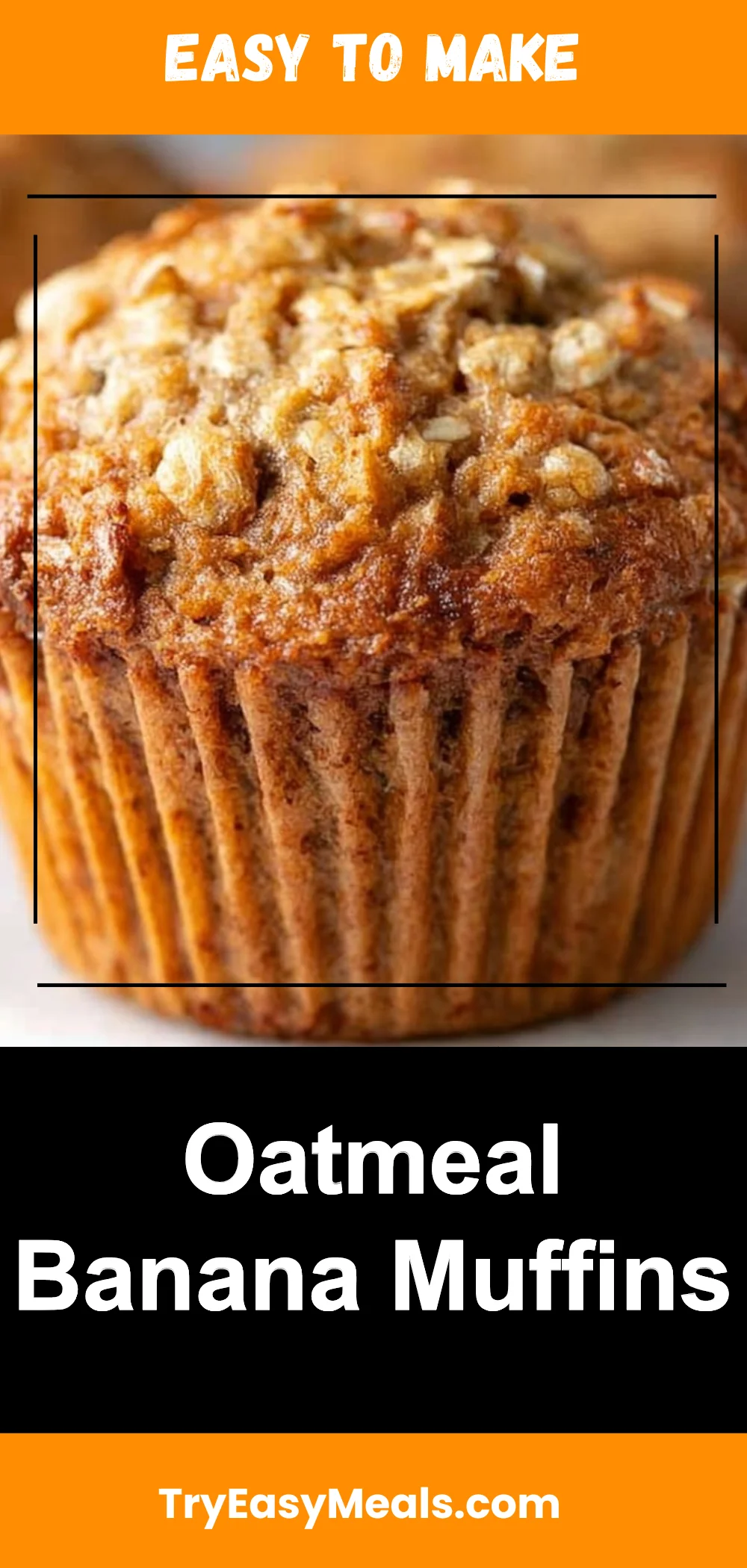 Oatmeal Banana Muffins 1 Oatmeal Banana Muffins