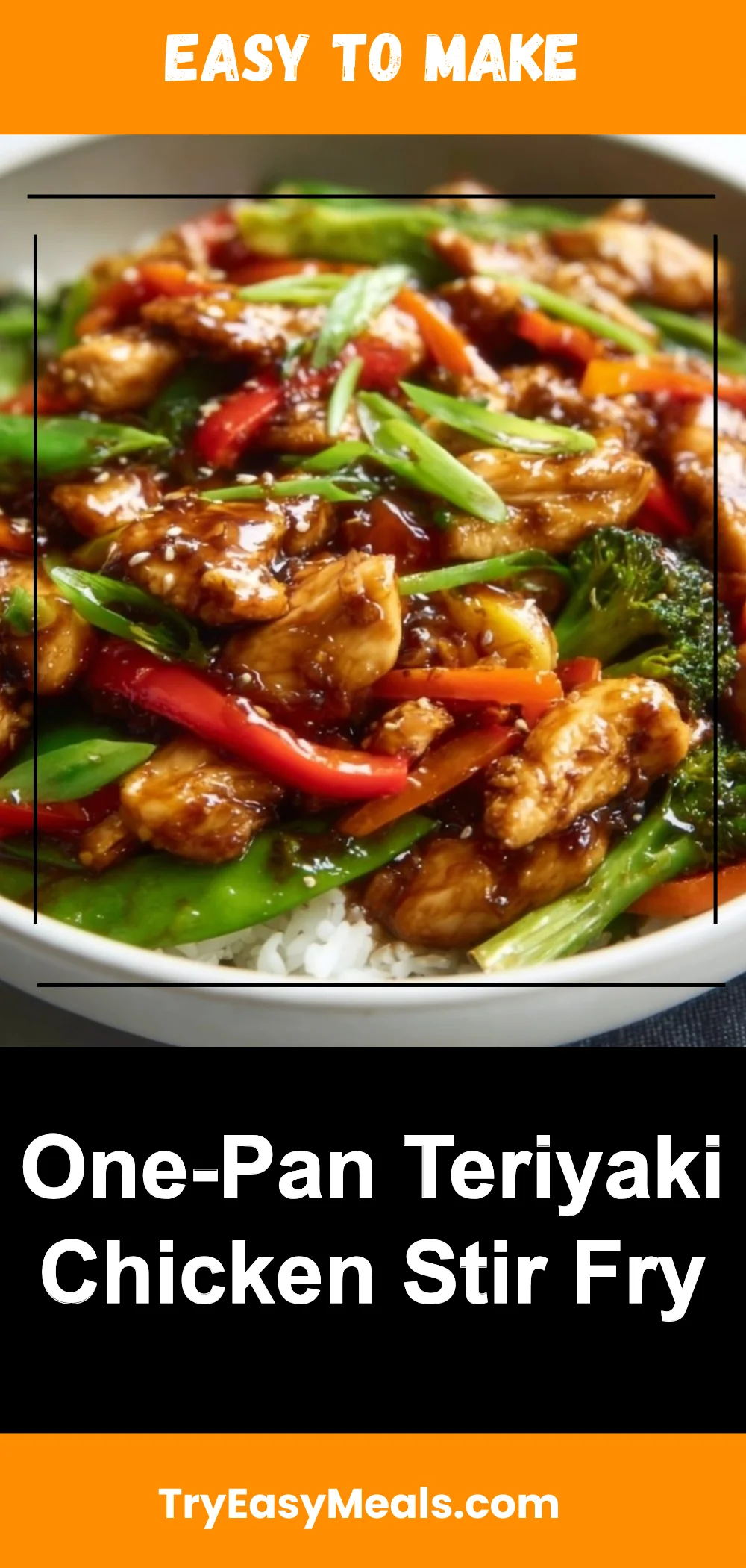 One-Pan Teriyaki Chicken Stir Fry 1 One-Pan Teriyaki Chicken Stir Fry