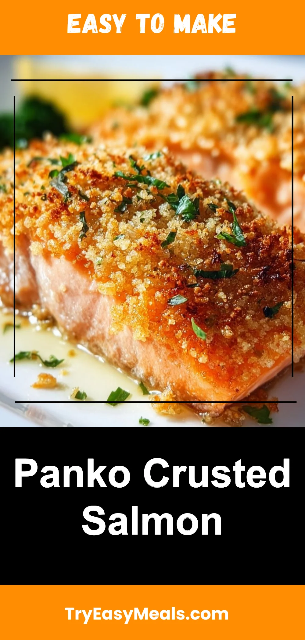 Panko Crusted Salmon 1 Panko Crusted Salmon