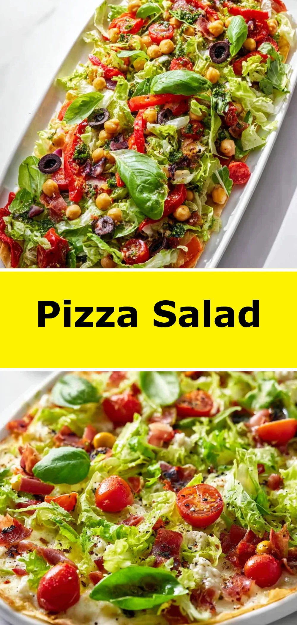 Pizza Salad 1 Pizza Salad